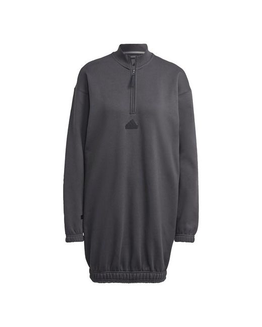 Adidas Half-Zip Sweater Dress