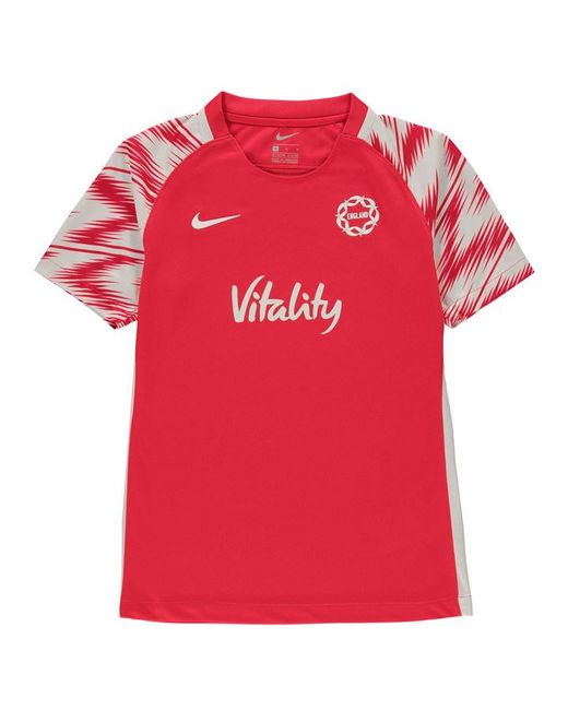 Nike England Netball Short Sleeve T Shirt Junior