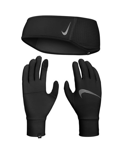 Nike Dri-FIT Lightweight Fleece Headband and Glove Set