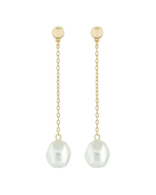 Ted Baker PERIEE Pearly Chain Drop Earring