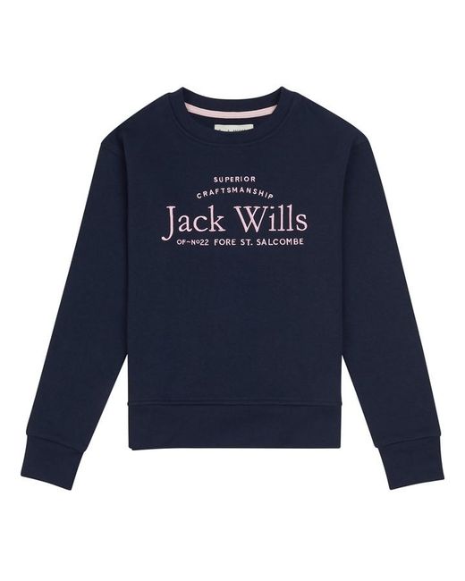 Jack Wills Script Crew Sweatshirt