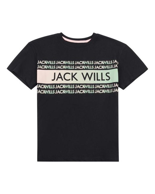 Jack Wills Print Tee Jn99