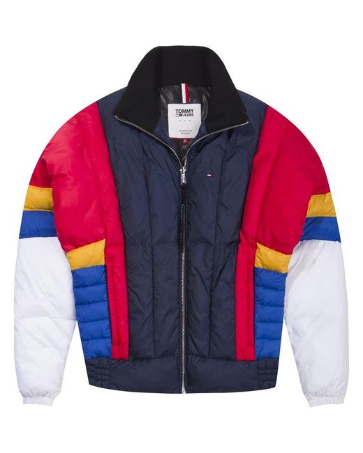 Tommy Jeans Colourblock Puffa Jacket