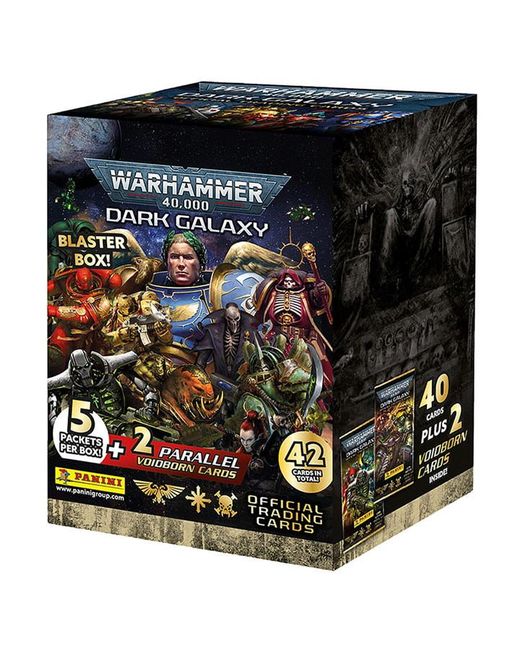 Panini Warhammer Dark Galaxy Trading Card Blaster Box