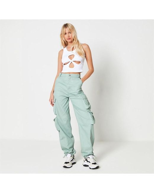 Missguided Pocket Detail Cargo Trousers