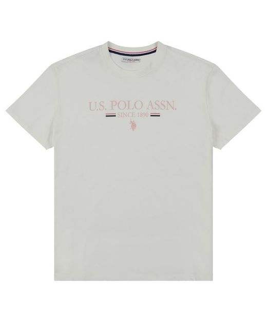 U.S. Polo Assn. Logo Crop T Shirt