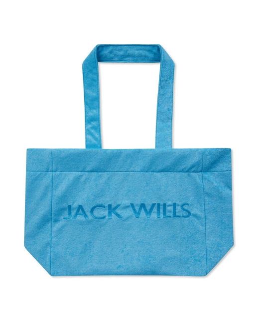 Jack Wills Towelling Tote Ld34