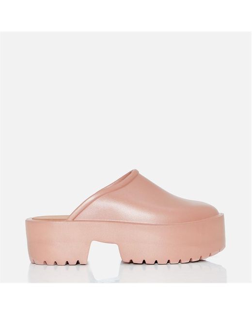 I Saw It First Chunky Sole Slip On Mule