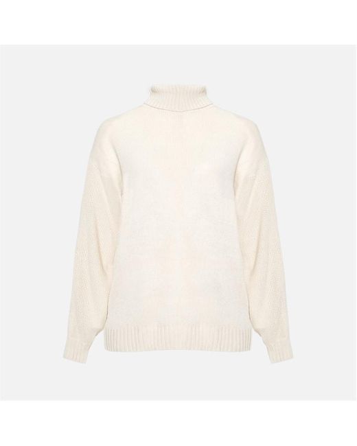 Missguided Plus Roll Neck Cable Knit Jumper