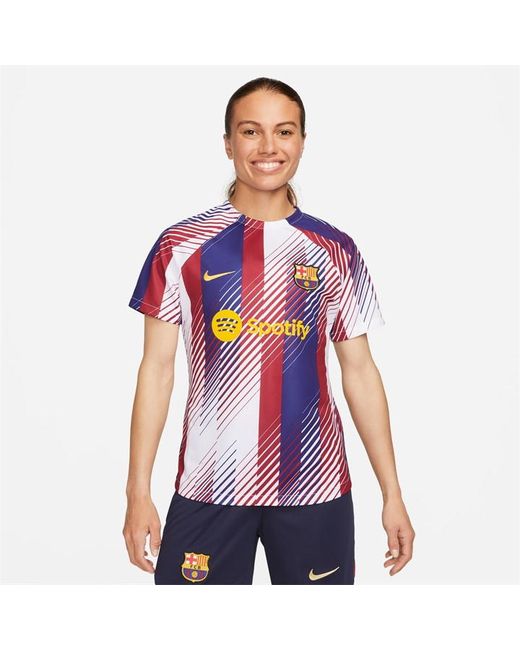 Nike Barcelona Pre Match Home Shirt 2023 2024