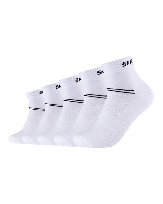 Skechers Mesh Organic Qquarter Socks 5Pk 00
