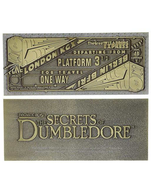 Harry Potter Fantastic Beasts Great Wizarding Express LE Ticket