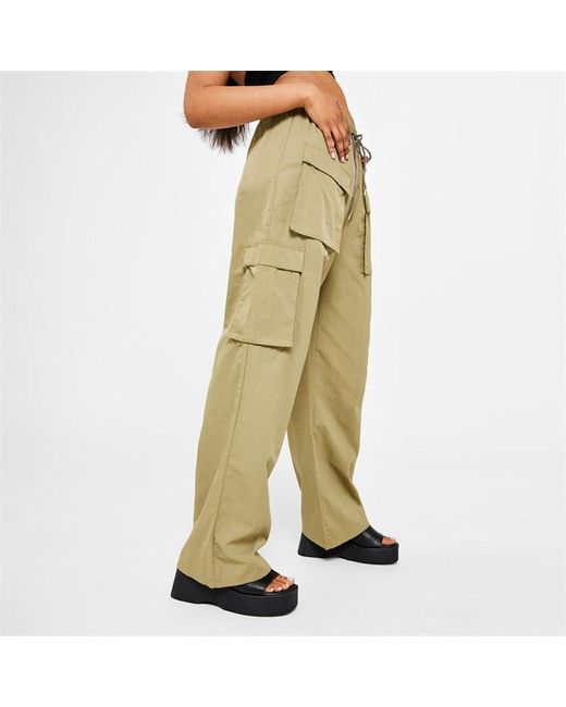 Missguided Straight Leg Cargo Trousers
