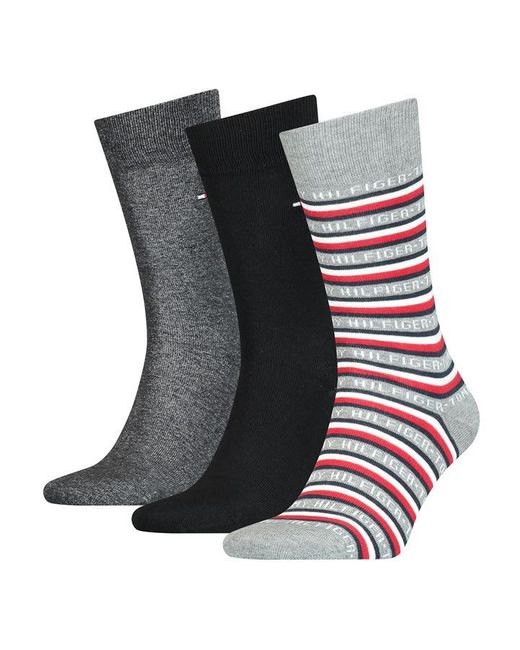 Tommy Hilfiger 3 Pack Gift Box Socks