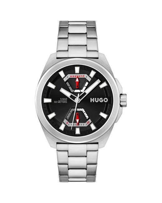 Hugo Boss Gents EXPOSE Stainless Steel Bracelet Watch