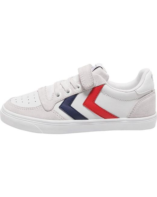 Hummel Slimmer Stadil Leather Low Trainers Junior