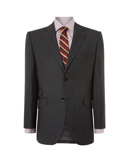 Howick Tailored Crawford birdseye suit jacket