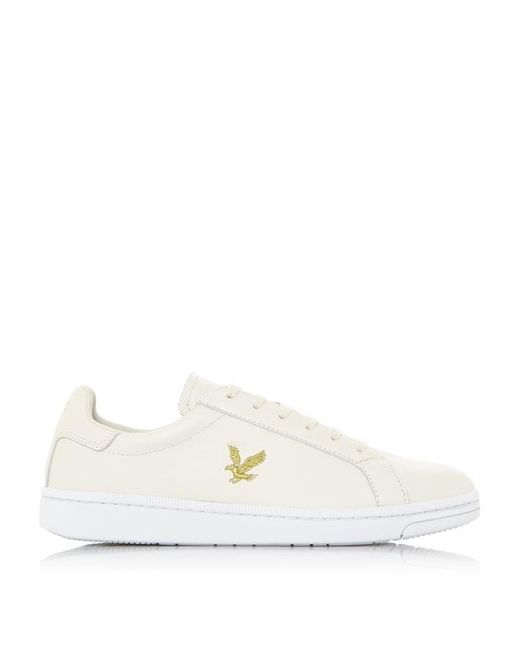 Lyle & Scott Cormack Logo Embroidered Trainers
