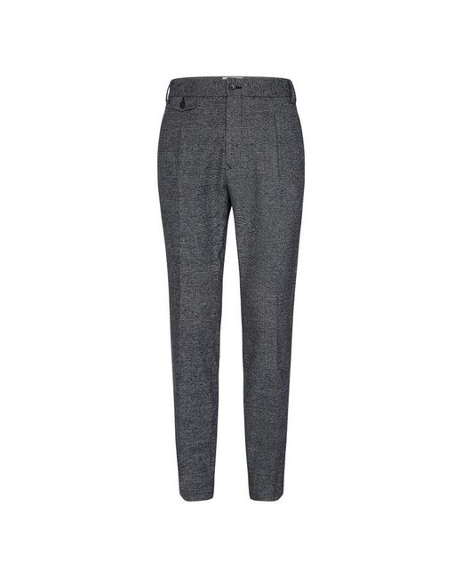 Calvin Klein Tapered Fit Check Trousers