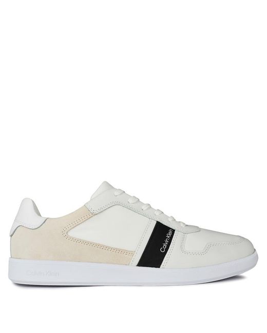 Calvin Klein Lace Up Mix Trainers