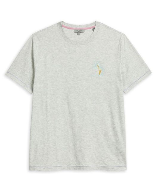 Ted Baker Madras Palm Tree T Shirt
