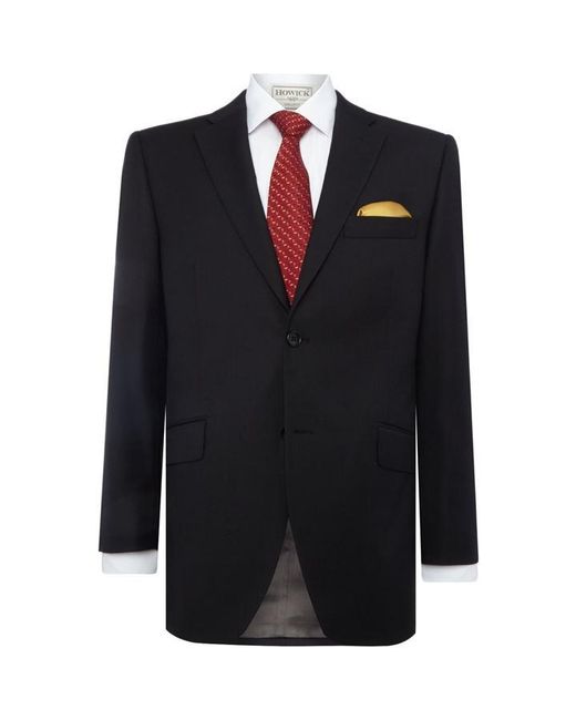 Howick Tailored Fenwick SB2 Twill suit jacket with notch lapel