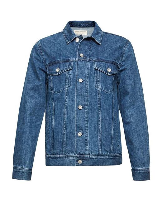 French Connection Bleached Denim Jacket