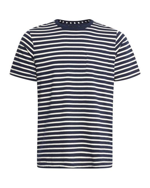 French Connection Odd Stripe Mix T-Shirt
