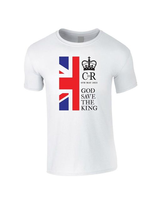 Jubilee Kings Coronation God Save The King T-shirt
