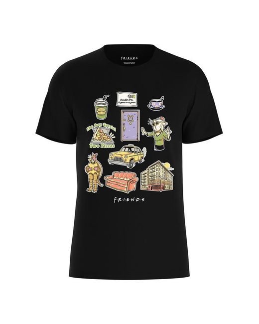 Warner Brothers WB Friends Doodles 01 T-Shirt