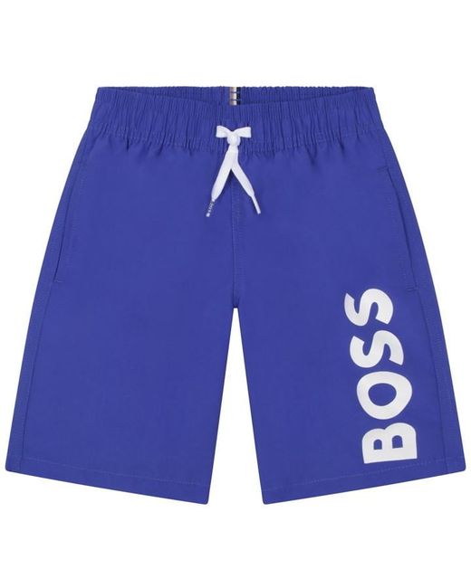 Boss Junior Logo Swim Shorts