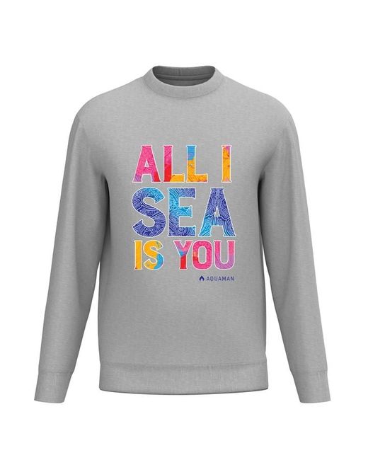 Warner Brothers WB Aquaman All I Sea Is You Sweater