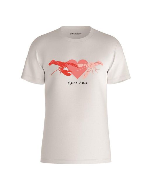 Warner Brothers WB Friends Valentines Lobster T-Shirt