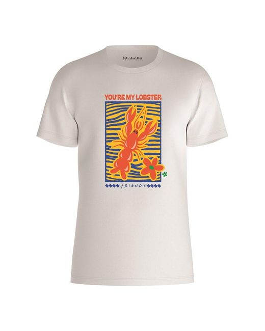 Warner Brothers WB Friends Colourful Lobster T-Shirt