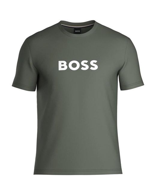 Boss Logo Print T-Shirt