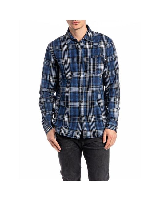 Replay Flannel Shirt Sn00