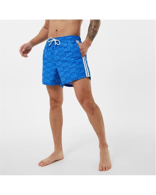 Jack Wills All Over Print Swim Shorts