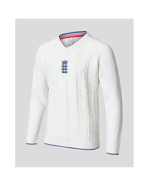 Castore England Cricket Knitted Sweatshirt 2023