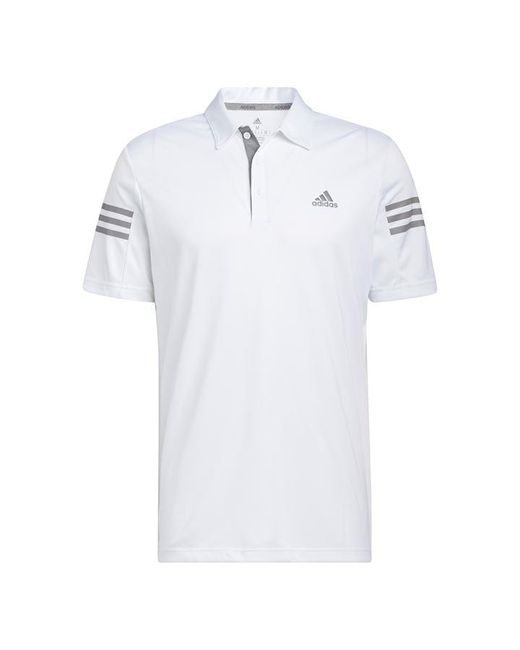 Adidas 3 Stripe Polo Shirt