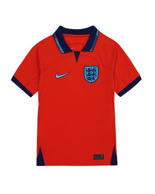 Nike England Away Shirt 2022 2023 Juniors