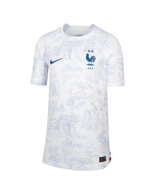 Nike France Away Shirt 2022 2023 Juniors