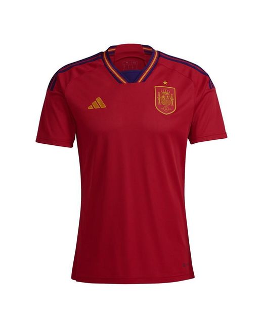 Adidas Spain Home Shirt 2022 2023 Adults
