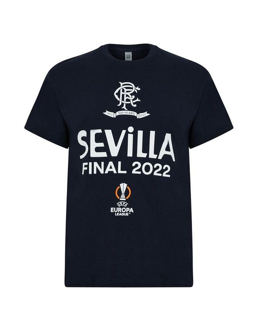 Castore Rangers Sevilla Final T-Shirt