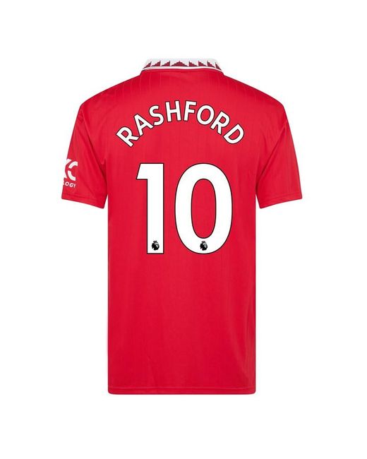 Adidas Manchester United FC Rashford Home Shirt 2022/2023