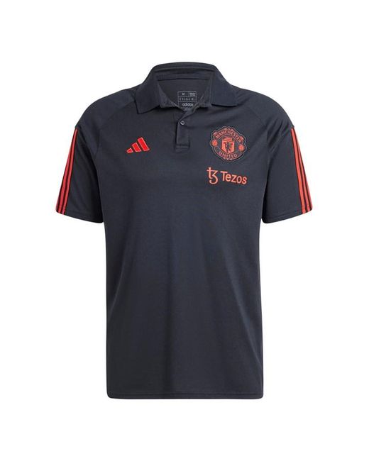 Adidas Manchester United Training Polo Shirt 2023 2024 Adults