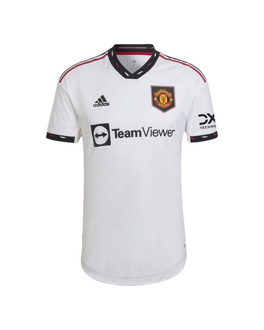 Adidas Manchester United Away Authentic Shirt 2022 2023 Adults