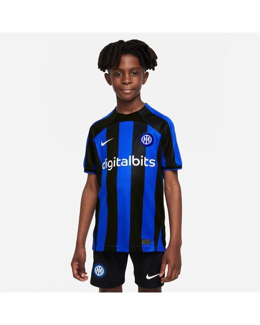 Nike Inter Milan Home Shirt 2022 2023 Juniors