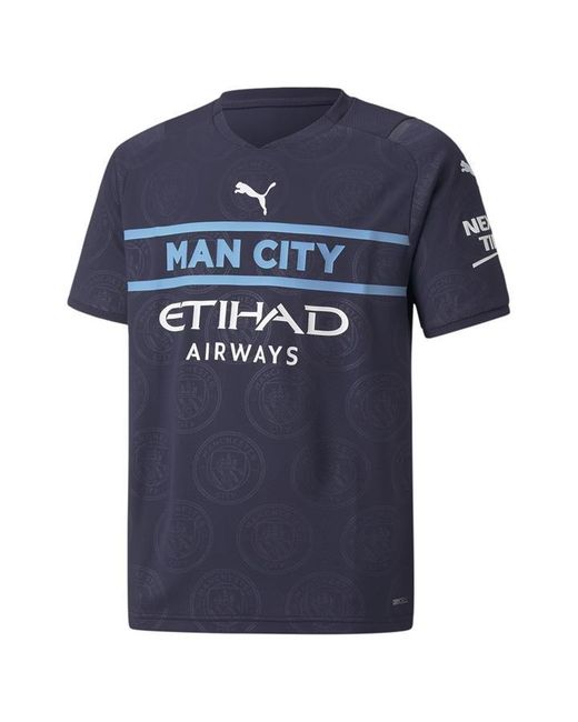 Puma Manchester City Third Shirt 2021 2022 Junior