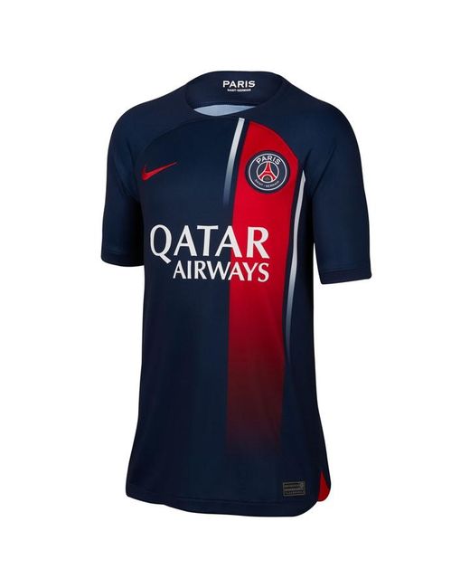 Nike Paris Saint Germain Home Shirt 2023 2024 Juniors