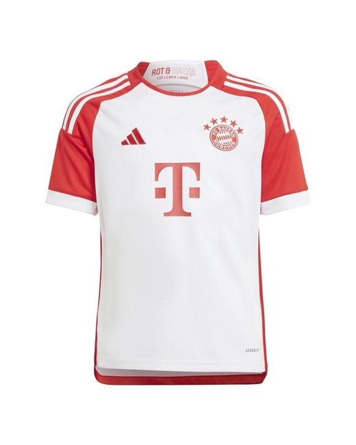 Adidas Bayern Munich Home Shirt 2023 2024 Juniors